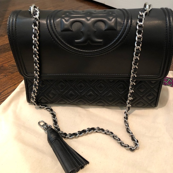 tory burch fleming silver